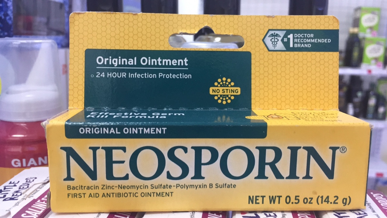 Neosporin Original Ointment – Kem Mỡ Hỗ Trợ Vết Thương