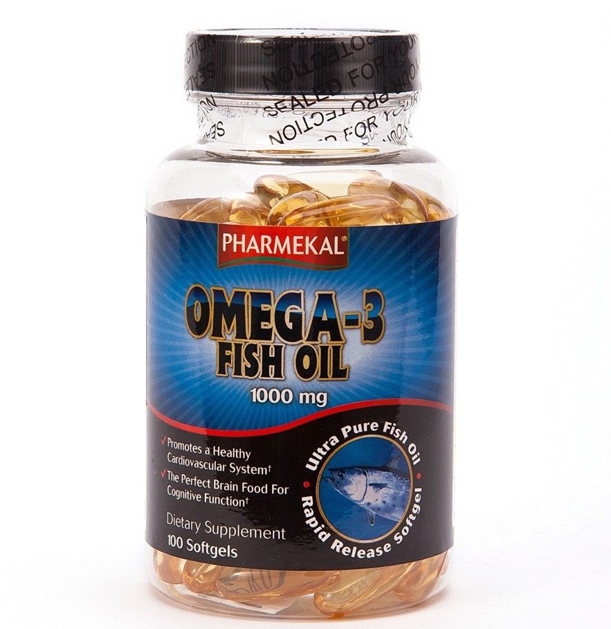 Viên Dầu Cá Pharmekal Omega 3 Fish Oil 1000mg