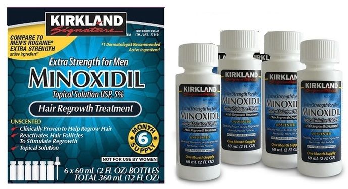 [Mua 3 Tặng 1] Dung Dịch Mọc Tóc Minoxidil 5% Kirkland Của Mỹ Chính Hãng