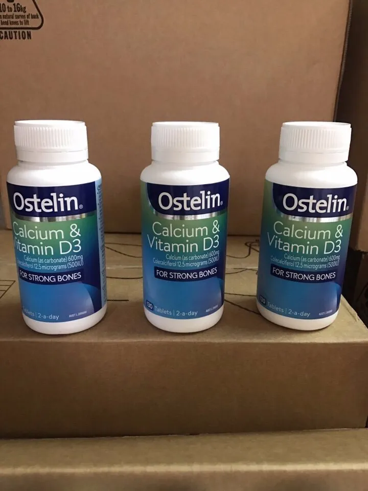Ostelin Vitamin D & Calcium Của Úc