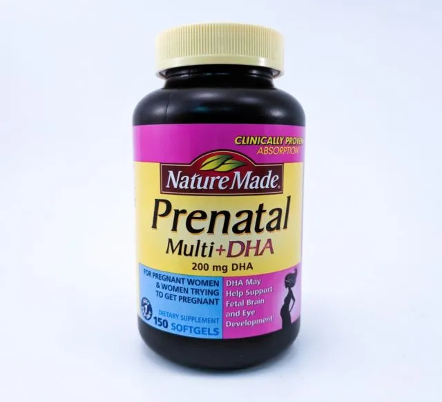 Nature Made Prenatal Multi +DHA Vitamin Tổng Hợp Cho Bà Bầu