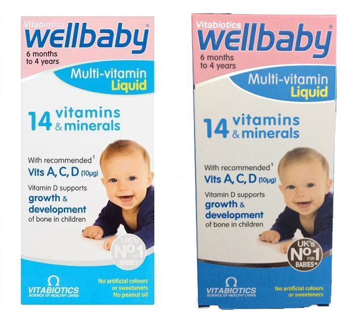 Wellbaby - Vitamin Tổng Hợp Cho Bé Chính Hãng Của Anh