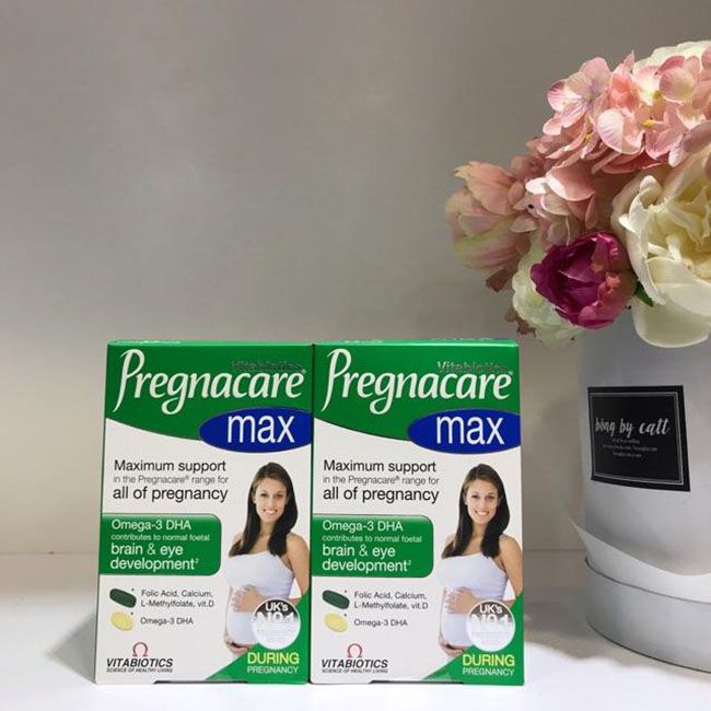 Vitamin Bà Bầu Pregnacare Max 84 Viên (mẫu Mới)