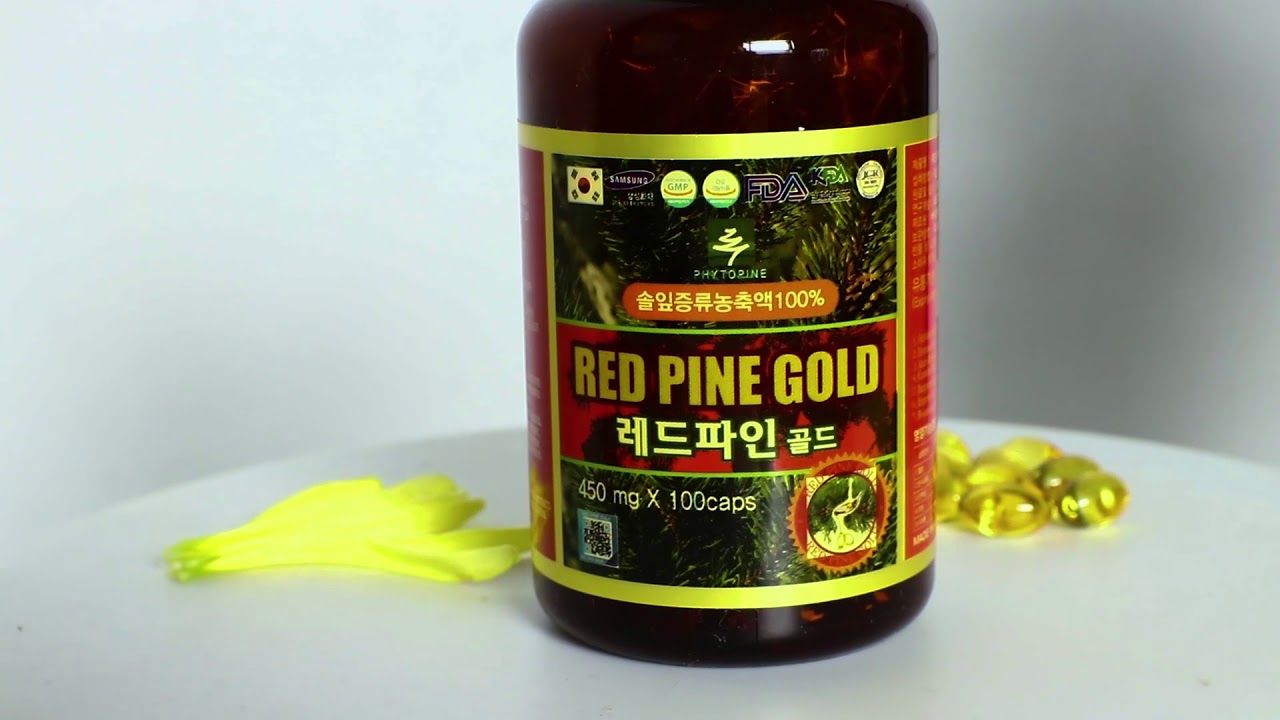 Tinh Dầu Thông Đỏ Hàn Quốc Phytopine Red Pine Gold