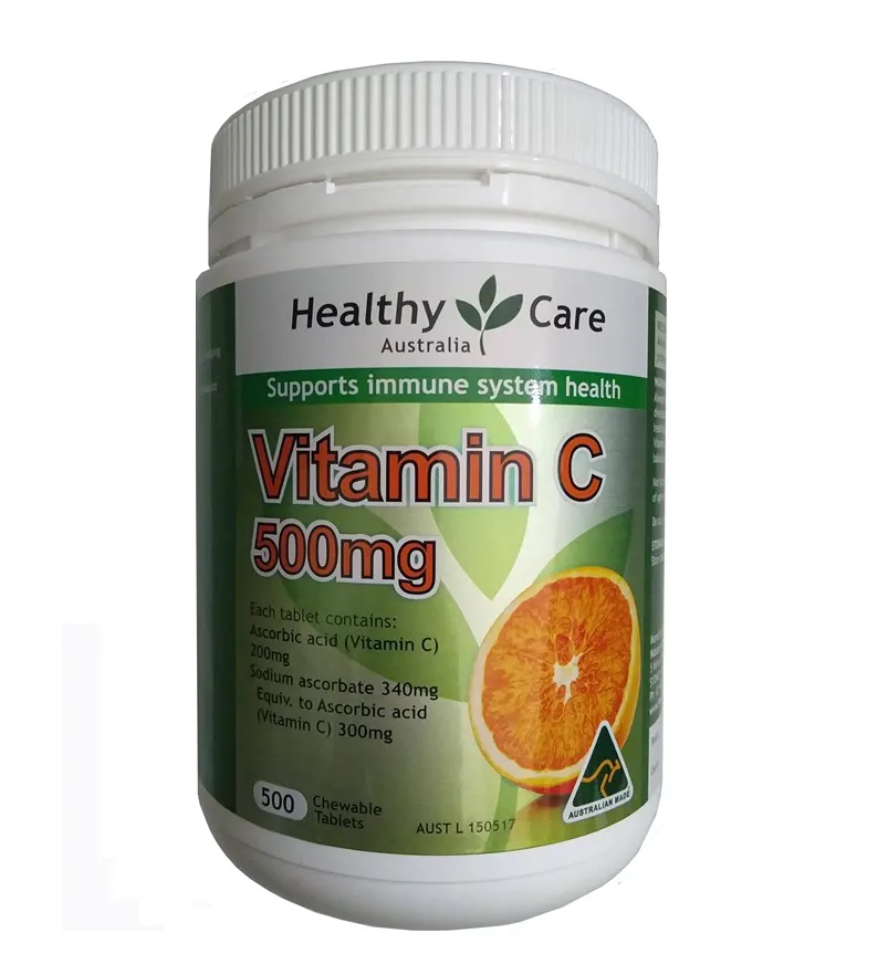 Viên Nhai Mềm Bổ Sung Vitamin C Healthy Care Của Úc