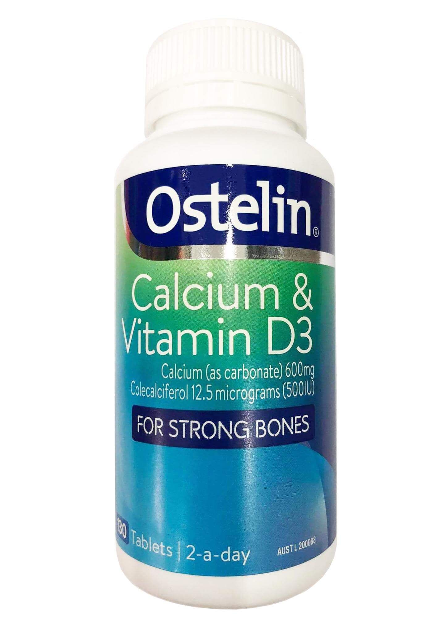 Ostelin Vitamin D & Calcium Của Úc