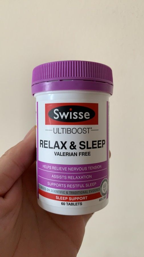 Viên Uống Hỗ Trợ Giấc Ngủ Swisse Relax & Sleep