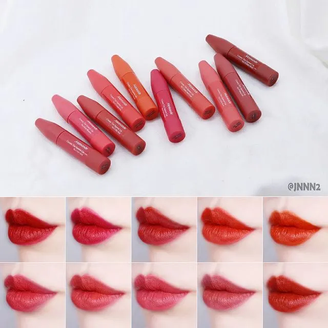 Son b&uacute;t mamonde creamy tint squeeze thời trang