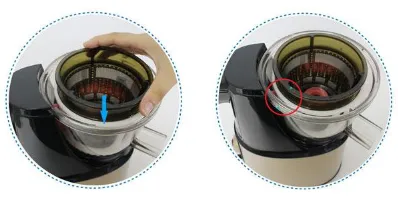 D&ugrave;ng m&aacute;y &eacute;p tr&aacute;i c&acirc;y tốc độ chậm Iruka I-52 Nhật Bản đ&uacute;ng c&aacute;ch