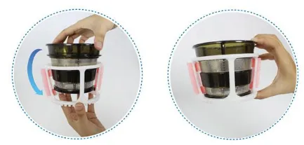 C&aacute;ch sử dụng m&aacute;y &eacute;p tr&aacute;i c&acirc;y tốc độ chậm Iruka I-52 Nhật Bản đ&uacute;ng c&aacute;ch