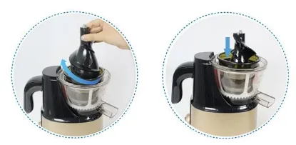C&aacute;ch sử dụng m&aacute;y &eacute;p tr&aacute;i c&acirc;y tốc độ chậm Iruka I-52