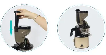 C&aacute;ch sử dụng m&aacute;y &eacute;p tr&aacute;i c&acirc;y tốc độ chậm Iruka I-52 Nhật Bản thế hệ mới