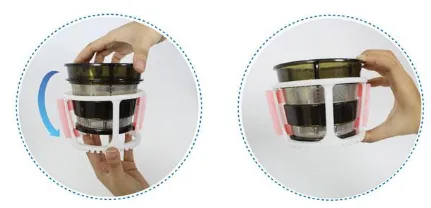 C&aacute;ch lắp r&aacute;p m&aacute;y &eacute;p tr&aacute;i c&acirc;y tốc độ chậm Iruka I-52 Nhật Bản