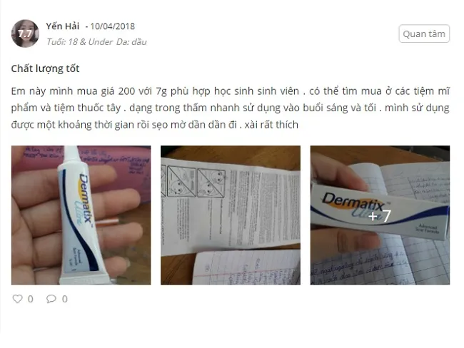 Kem Dermatix Ultra review