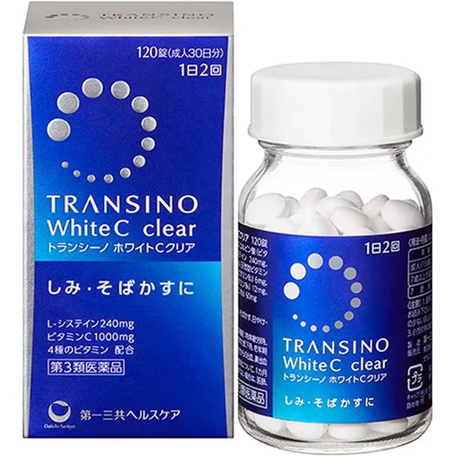 Vi&ecirc;n uống trắng da Transino