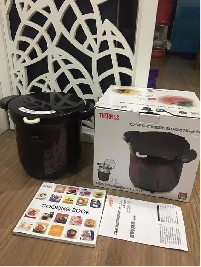 Nồi ủ Thermos ch&iacute;nh h&atilde;ng Nhật Bản