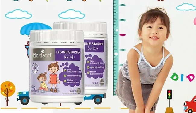 Bio Island Lysine Starter For Kid ch&iacute;nh h&atilde;ng