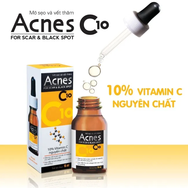 Acnes C10 c&oacute; trị mụn kh&ocirc;ng