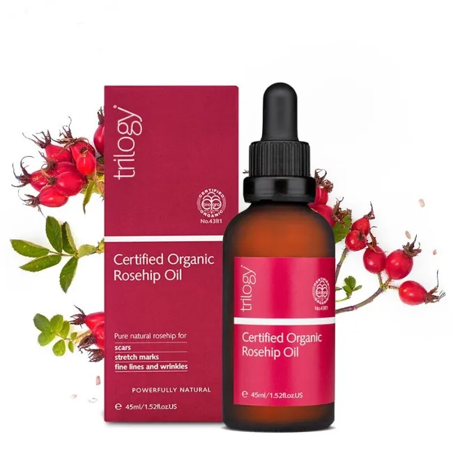 Trilogy Rosehip Oil ngừa th&acirc;m mụn - l&agrave;m đẹp da