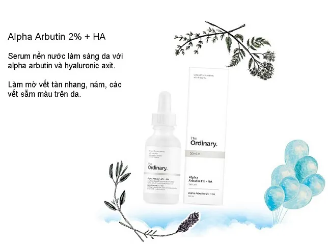 ưu điểm của Alpha Arbutin The Ordinary