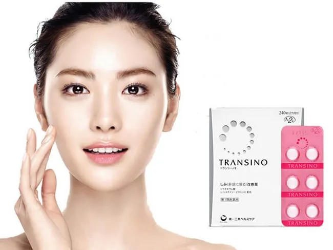 ưu điểm của vi&ecirc;n uống trị n&aacute;m Transino Whitening