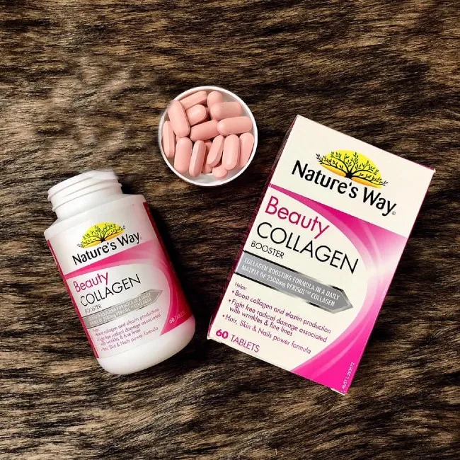 Review natures way beauty collagen 60 viên có tốt không? mua Ở Đâu?