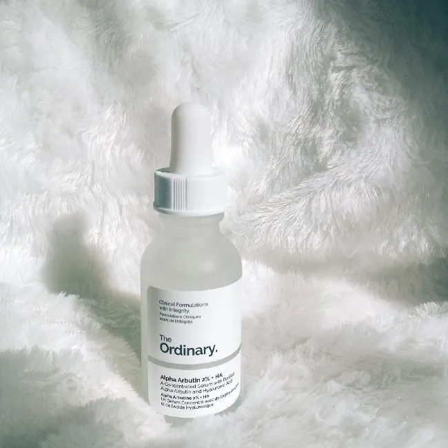 thiết kế serum The Ordinary Alpha Arbutin 2% + HA