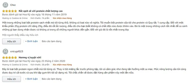 Phản hồi từ ph&iacute;a kh&aacute;ch h&agrave;ng sử dụng Rule 1 r1 protein (2)