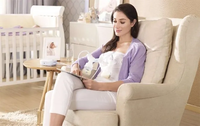c&aacute;ch sử dụng m&aacute;y h&uacute;t sữa Real Bubee 3