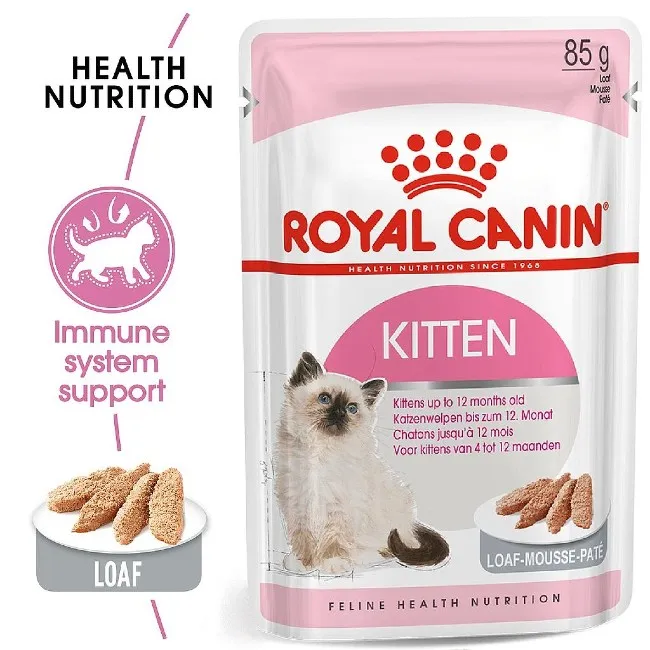 thức ăn cho m&egrave;o mang thai, mới đẻ Royal Canin Kitten Instinctive Loaf