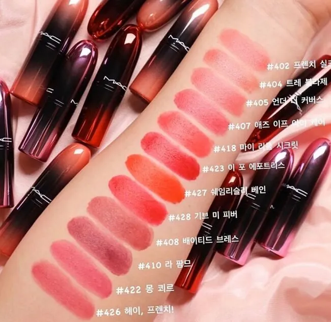 Bảng m&agrave;u son Mac Love Me