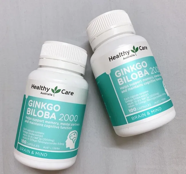 Ginkgo Biloba 2000 c&oacute; tốt kh&ocirc;ng
