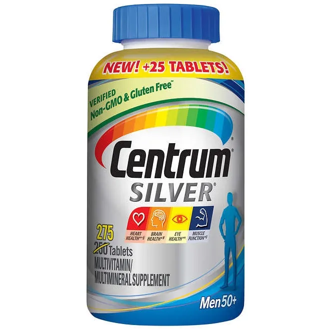 vitamin tổng hợp cho người gi&agrave; Centrum Silver Men 50+