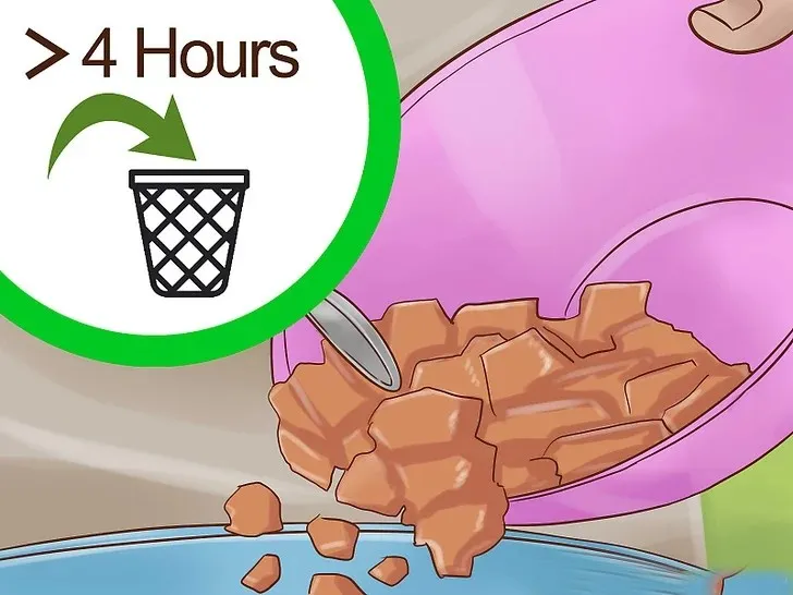 H&atilde;y bỏ đi Pate thừa nếu đ&atilde; mở qu&aacute; 4 giờ