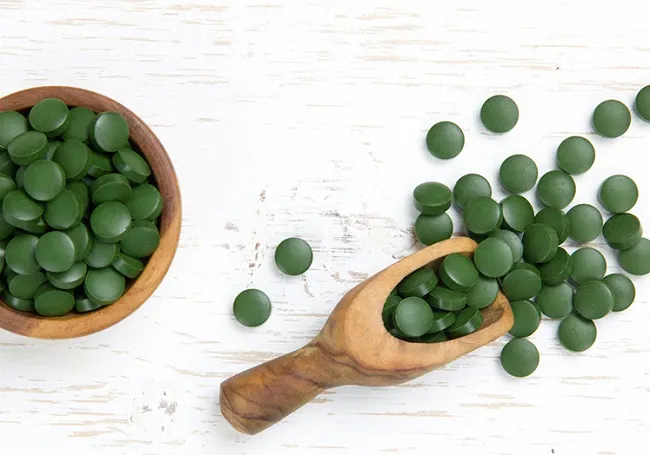 C&aacute;ch uống tảo xoắn để đẹp da