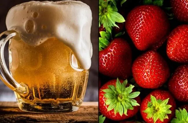 C&aacute;ch l&agrave;m trắng da bằng bia v&agrave; d&acirc;u t&acirc;y
