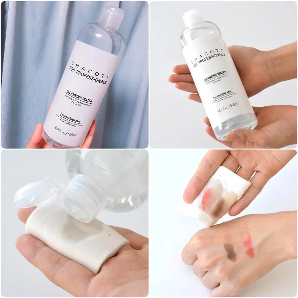 Nước tẩy trang Chacott mang đến khả năng l&agrave;m sạch da