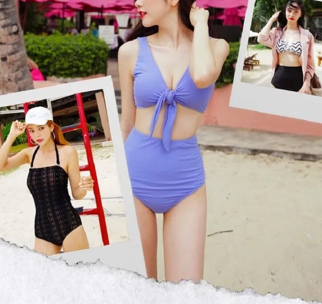 đồ bơi nữ cho người c&oacute; v&ograve;ng 2 thiếu thon gọn
