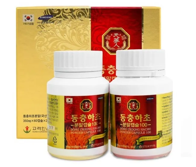 thuốc đ&ocirc;ng tr&ugrave;ng hạ thảo dạng vi&ecirc;n Gold Bio