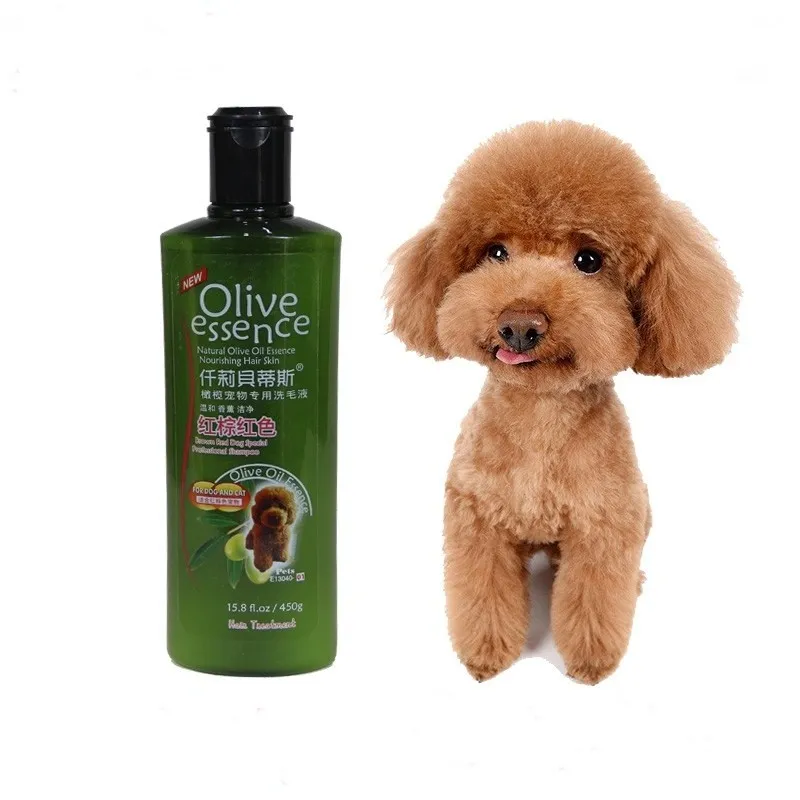Sữa tắm Olive&nbsp;gi&uacute;p cải thiện l&ocirc;ng cho th&uacute; cưng