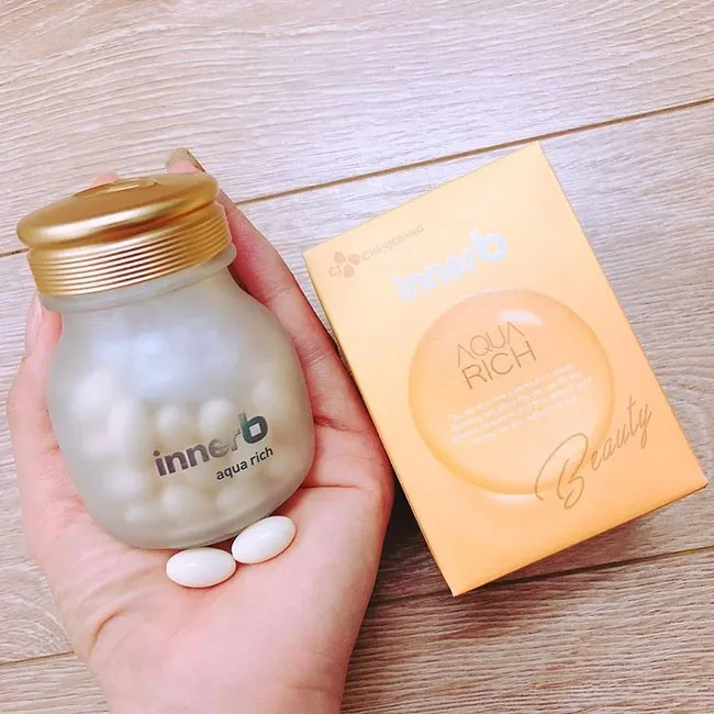 Vi&ecirc;n uống cấp nước H&agrave;n Quốc Aqua Rich, vi&ecirc;n uống cấp ẩm h&agrave;n quốc, vi&ecirc;n cấp ẩm h&agrave;n quốc