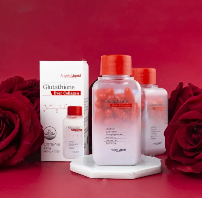 Vi&ecirc;n uống trắng da Glutathione Ever Collagen