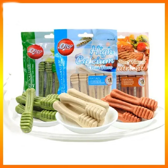 Xương b&agrave;n chải Nutrients gi&uacute;p ch&oacute; poodle luyện răng