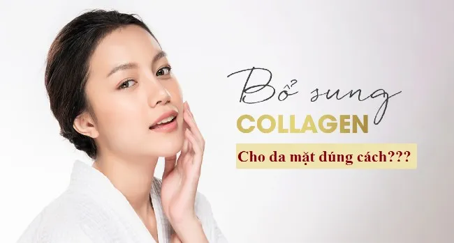Bổ sung Collagen qua sản phẩm hỗ trợ bổ sung