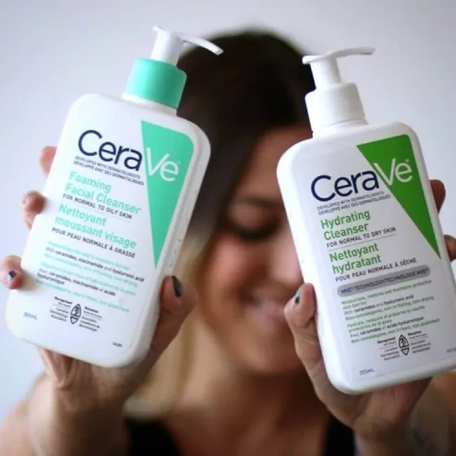 Sữa rửa mặt phục hồi da CeraVe