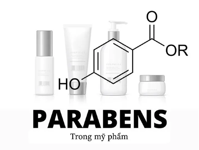 Paraben l&agrave; chất bảo quản h&oacute;a học, gi&uacute;p tăng thời hạn sử dụng của sản phẩm l&agrave;m đẹp