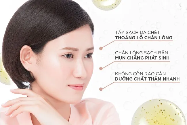 ưu điểm của tẩy tế b&agrave;o chết cho da mụn