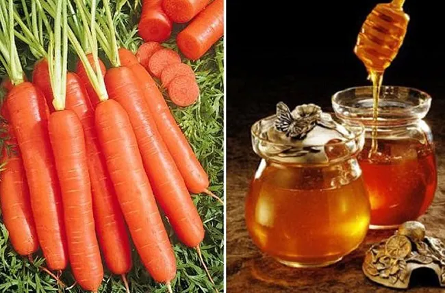 Mặt nạ dưỡng ẩm tự l&agrave;m từ c&agrave; rốt
