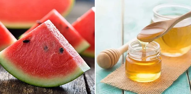 Mặt nạ dưỡng ẩm v&agrave; trắng da từ dưa hấu