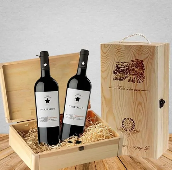 Hộp rượu vang &Yacute; Nerissimo Negroamaro